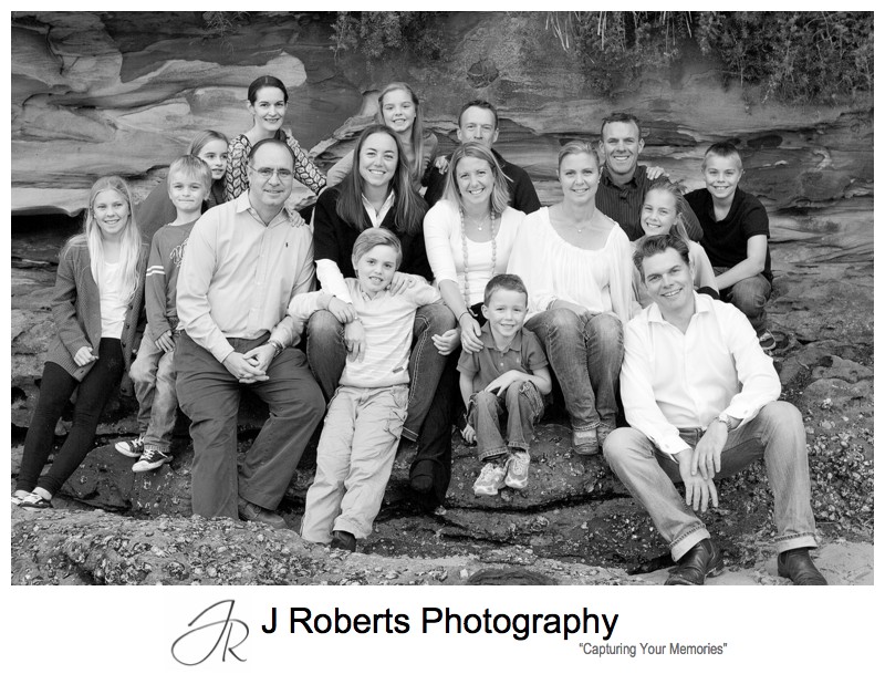 4 extended families - sydney family portrait photography